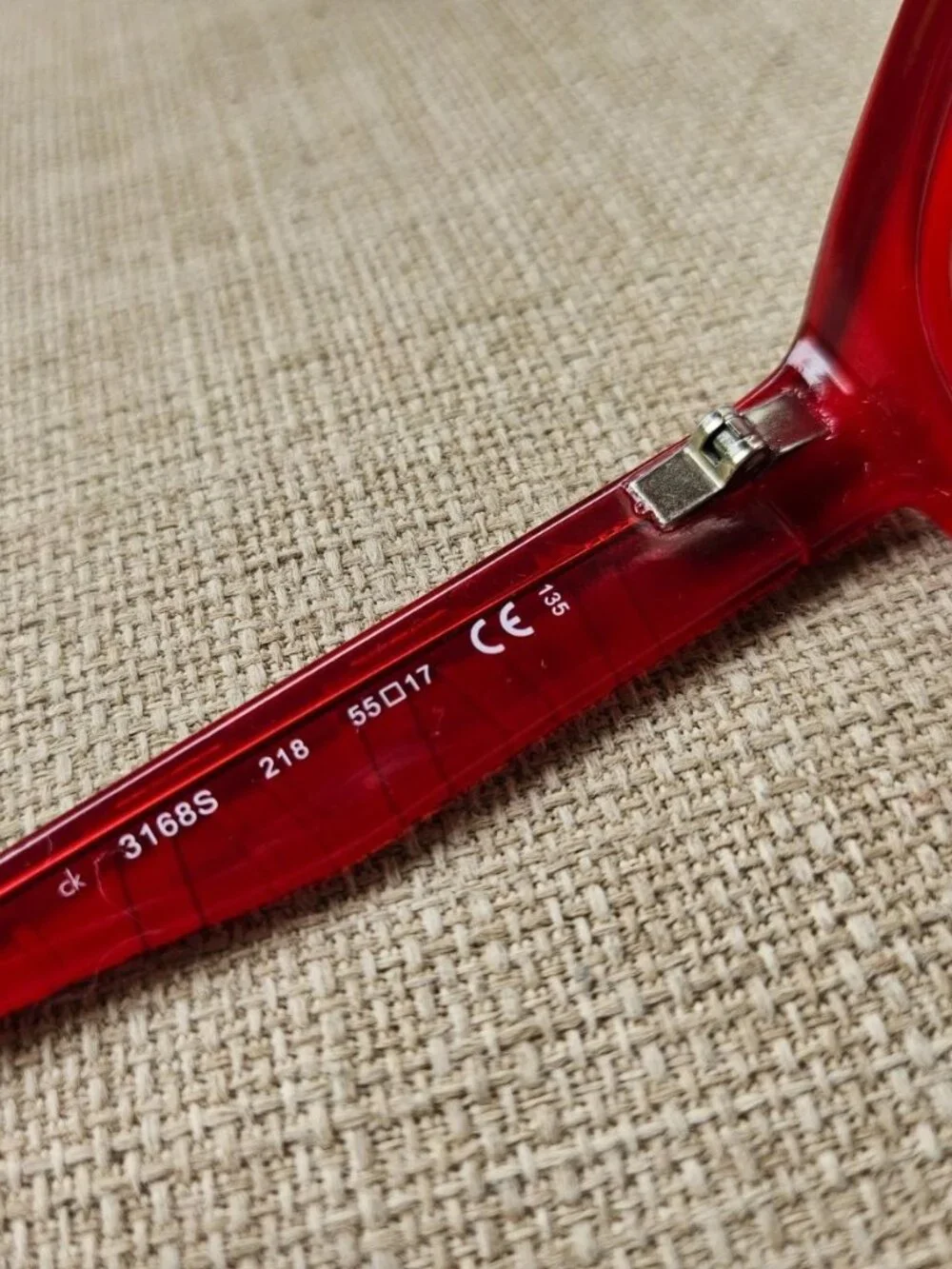 Calvin Klein Women Glasse Frame Red Tone Eyewear CK3168S Eyeglasses Frame only